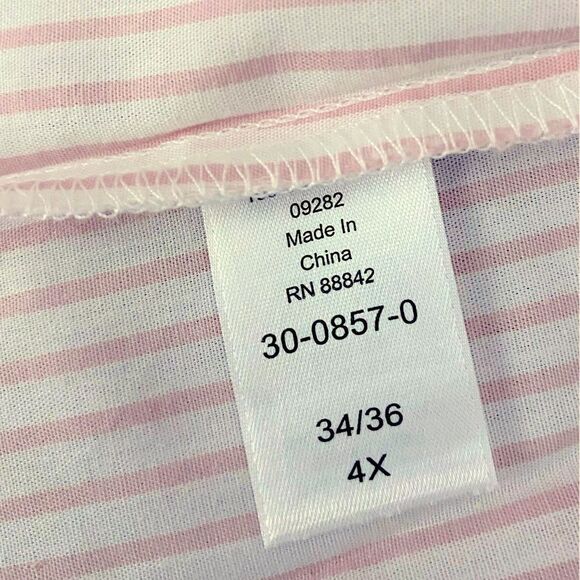 Boho Woman Within Size 4X 34/36 Aztec Print Plus Size Top New Sleeveless Hippie - Picture 6 of 9